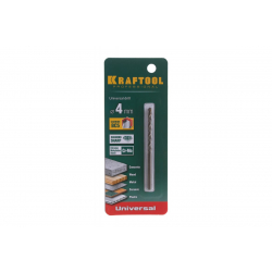 Сверло универсальное 4*80мм KRAFTOOL UNIVERSAL 29172-080-4