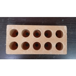 Кирпич гиперпресованный 1,4 НФ БЕЗ ФАСКИ 250*120*88 персик (240 шт/под)