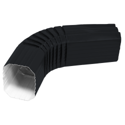 Колено прямоугольное Vortex RAL 7024