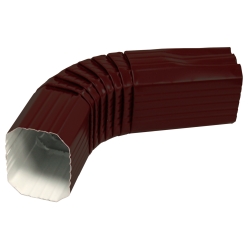 Колено прямоугольное Vortex RAL 8017 Matt