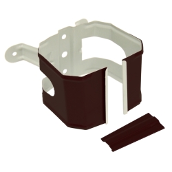 Кронштейн трубы на дерево Vortex RAL 8017 Matt