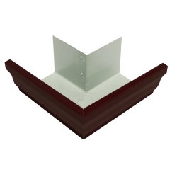 Угол желоба внешний 90гр Vortex 127мм RAL 8017 Matt