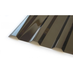 Поликарбонат профилированный бронза Safplast МП/С-20 0,8*1150*6000 мм