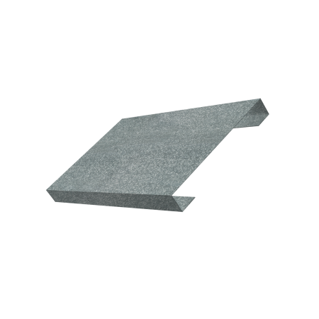 Ламель лицевая 150 забора жалюзи Texas стартовая/финишная для калиток и ворот 0,5 Zn