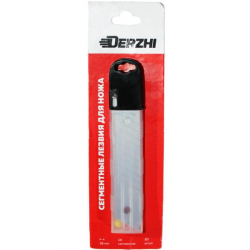 Лезвия DERZHI МАСТЕР сегментированные,18мм (10шт) 8518-003