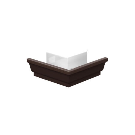 Угол желоба внешний Профи - RAL 8017 Шоколад