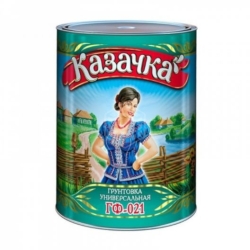 Казачка Грунтовка ГФ-021 белая 1,9 кг