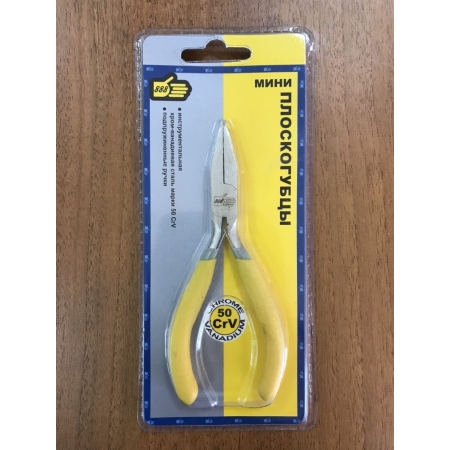 Мини плоскогубцы, хром-вандиевая сталь, 110мм 888