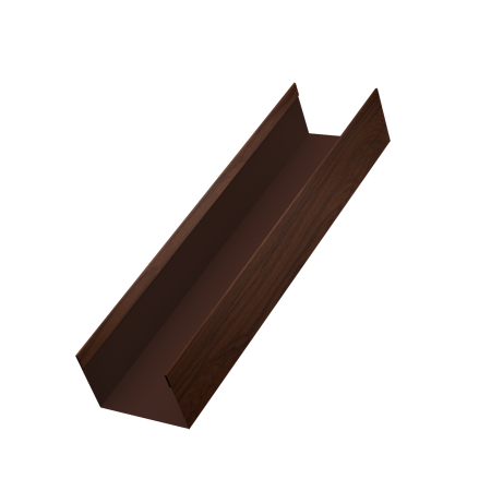 Стойка жалюзи Milan,Tokyo 0,45 Print Elite Choco Wood TwinColor (1,8м)