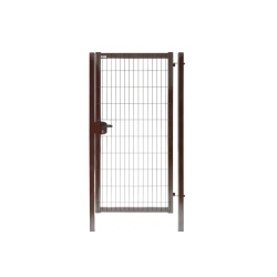 Калитка Medium New Lock 2,03х1 м RAL 8017 Коричневый
