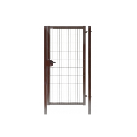 Калитка Medium New Lock 2,03х1 м RAL 8017 Коричневый