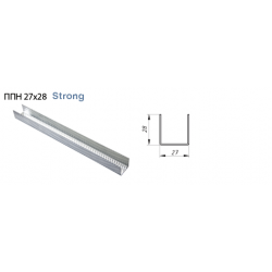 Профиль ПП 28х27 3 м 0,6 мм КНАУФ