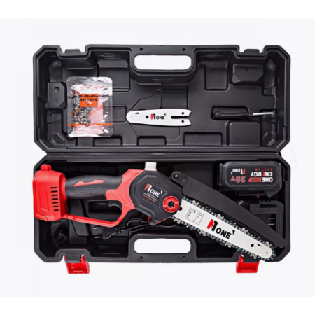 Аккум.пила цепная Number one ECS20/3.0-PRO (20V,1 акк, 3,0 Ач,З/У,смазка цепи,20 см ширина,45 зв.)