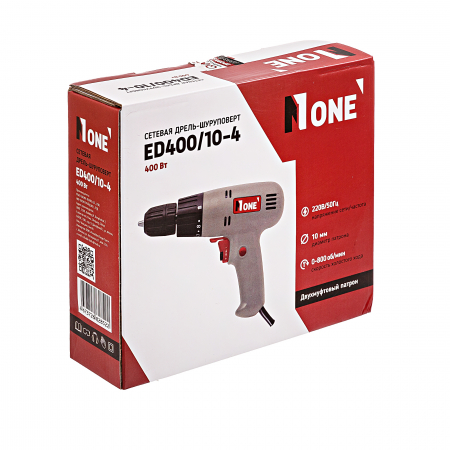 Шуруповерт сетевой Number one ЕD400/10-4 (400Вт,реверс)