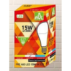 Лампа светодиодная PRE A55 LED 7W 4K E27 (100)