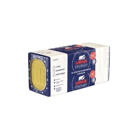 URSA ТеплоСТАНДАРТ Плита 12*1230*610*50 ((9,0м2;0,45м3/уп)48рул/пал)