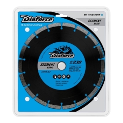 Диск алмазный сигментый 230*22,23*7,5*2,4мм. сухой рез DIAFORCE SEGMENT BASIC