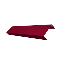 Ламель лицевая 50 забора жалюзи Texas 0,45 PE с пленкой RAL 3003 рубиново-красный