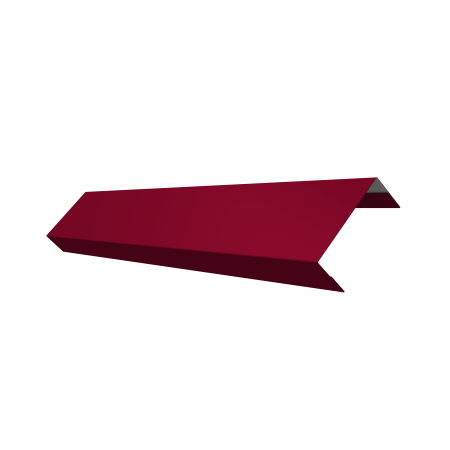 Ламель лицевая 50 забора жалюзи Texas 0,45 PE с пленкой RAL 3003 рубиново-красный