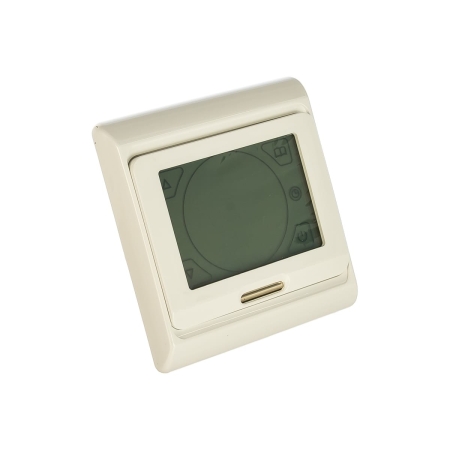 Терморегулятор,встраиваемый, ЖК дисплей, недельный таймер, Menred, E 91.716(3,5 kW), БЕЛЫЙ