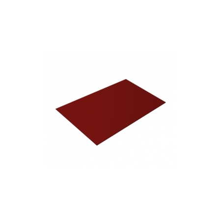 Гладкий лист (1,25*2) Ral 3011 (Коричнево-красный) 0,45 мм