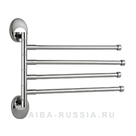 HB1614 Haiba Полотенцедержатель 4-х рогий