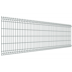 Панель PROFI 1,03*2,5 м, ячейка 200*55 мм, пруток 5 мм RAL 6005 Зеленый GL