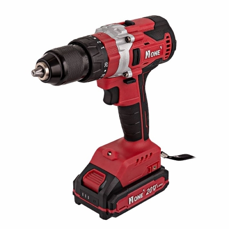 Акк.дрель бесщ.Number one CDI20/2.0-PRO-BR-2B набор 118пр (40Hm,20V/2,0Ah,2скор,2акк,З/У)