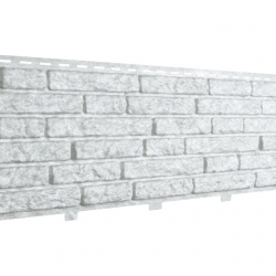Сайдинг виниловый Stone-House КВАРЦИТ светло-серый 0,252*2,0 15 шт./уп.