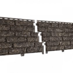 Сайдинг виниловый Stone-House КВАРЦИТ коричневый 0,252*2,0 15 шт./уп.