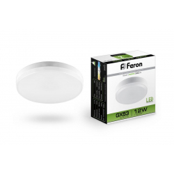 FERON LB-453 (12W) 230V GX53 4000K для натяжных потолков