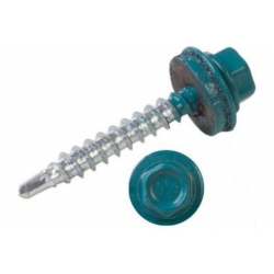 Шурупы 4,8*29 5021 (Бирюзовый) DAXMER