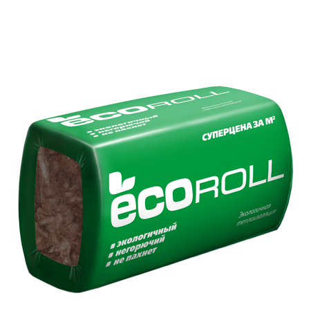 Минераловатная изоляция EKOROL TS 040 плита (50х610х1230) 12 м2 упак./ 0,6 м3