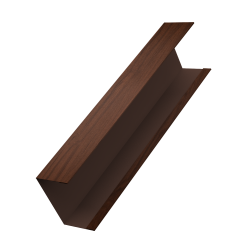 Крышка жалюзи Milan,Tokyo 0,45 Print Elite Choco Wood TwinColor (2м)