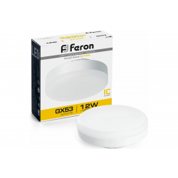 FERON LB-453 (12W) 230V GX53 2700K для натяжных потолков