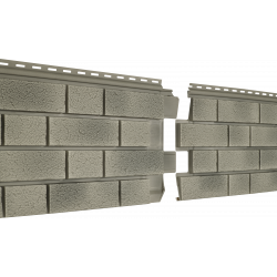 Сайдинг виниловый Stone-House S-Lock КЛИНКЕР БАЛТИК Холодный цемент  0,292*1,95 15 шт./уп.
