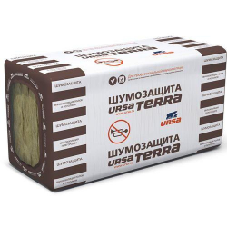 URSA TERRA плита (10) 1250*610*50 Шумозащита ((7,62м2;0,381м3/уп)40уп/пал)