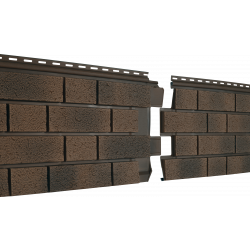 Сайдинг виниловый Stone-House S-Lock КЛИНКЕР БАЛТИК Магма  0,292*1,95 15 шт./уп.