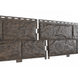 Сайдинг виниловый Stone-House КАМЕНЬ жженый 0,225*3,025 15 шт./уп.