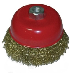 Щетка металл для УШМ 90 мм/м 14 (чашка) витая