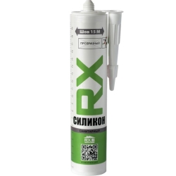 Герметик санитарный прозрачный RX Formula 280мл 01-4-1-054