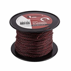 Леска для триммера 1,5BL(3,0мм,0,68кг,крученный двухцветный,110м,2-ух слойный,бухта)