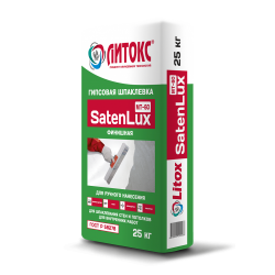 Литокс Saten Lux МТ 60 финишная гипсовая шпатлевка 25 кг