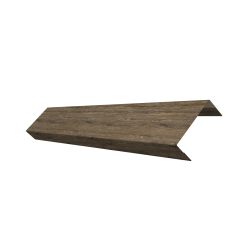 Ламель обратная 50 забора жалюзи Texas 0,45 Print Elite с пленкой Nordic Wood TwinColor
