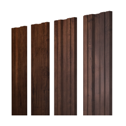 Штакетник Twin с прямым резом 0,45 Print Premium Cherry Wood Fresh TwinColor