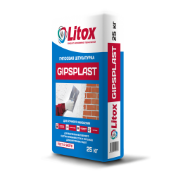 Литокс GIPSPLASTгипсовая штукатурка 25 кг