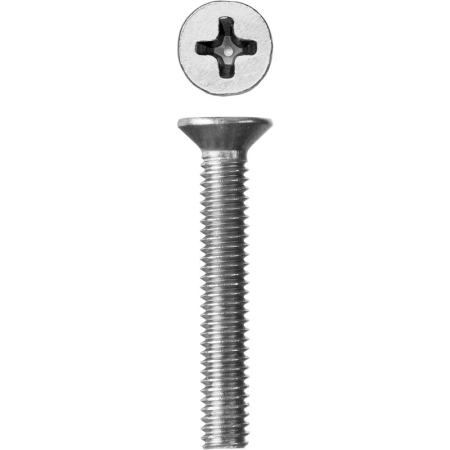 4*25 винт с потайной головкой цинк