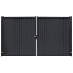 Ворота Estet Plus 2,0х3,6 RAL 7024/7024