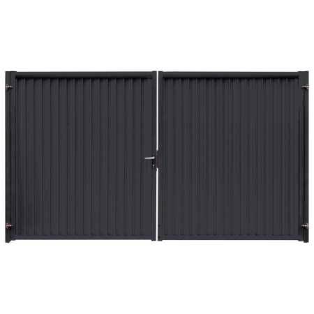 Ворота Estet Plus 2,0х3,6 RAL 7024/7024