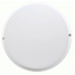 Ecola свет-к Круг ДПП накладной 12W 220V 6500K IP65 матовый белый 155*45 DРRD 12ELC